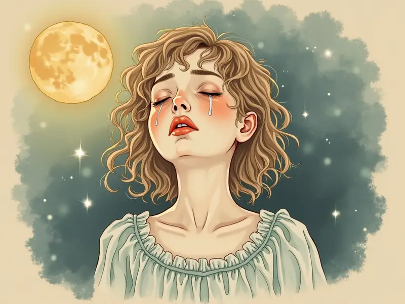 Ilustracja snu: płacz