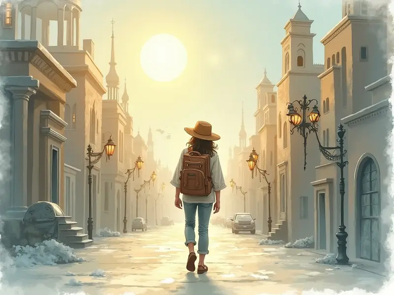 Ilustracja snu: podróżowanie