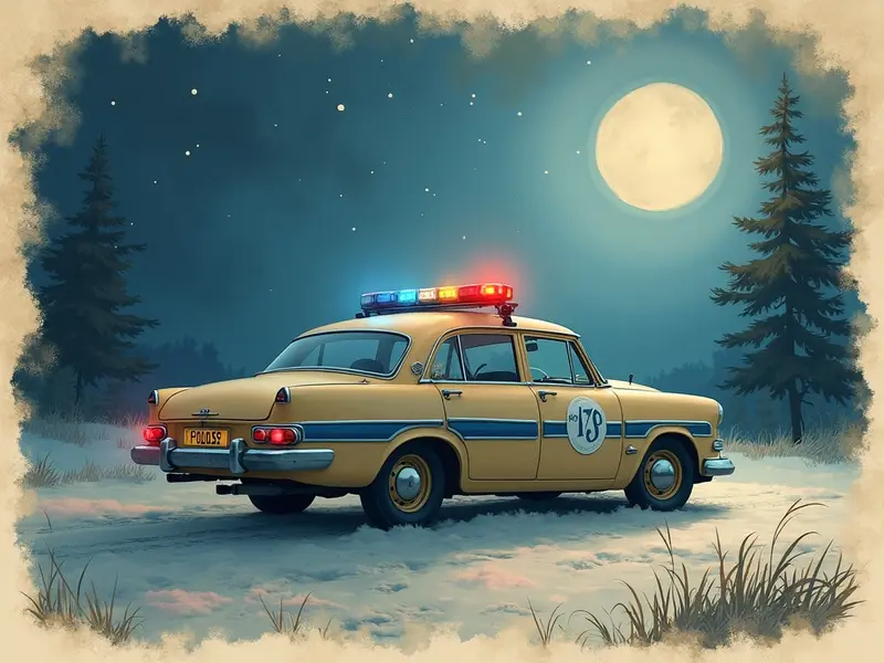 Ilustracja snu: policja
