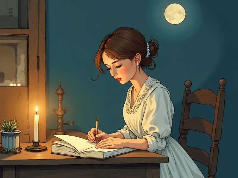 Ilustracja snu: pracownica