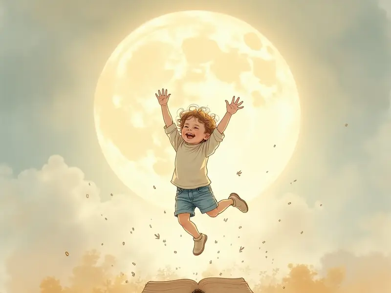 Ilustracja snu: radość