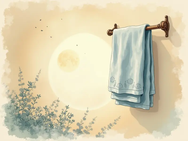 Ilustracja snu: ręcznik