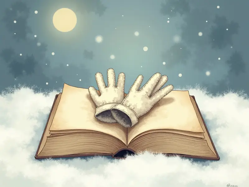 Ilustracja snu: rękawiczki
