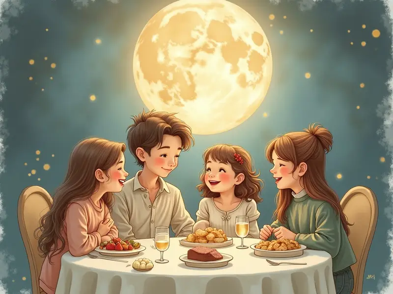 Ilustracja snu: rodzina