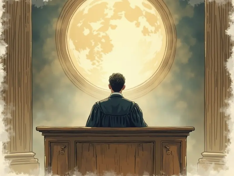 Ilustracja snu: sąd