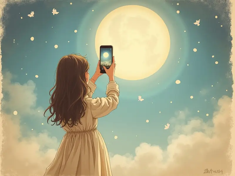 Ilustracja snu: nowe selfie