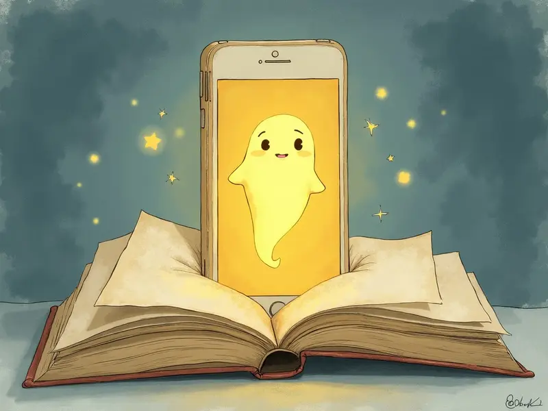 Ilustracja snu: problem z Snapchat