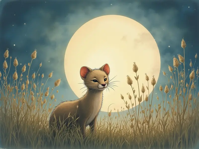 Ilustracja snu: tchórz