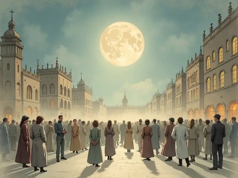 Ilustracja snu: młode tłum