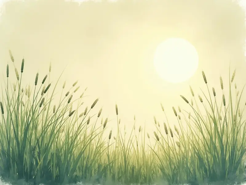 Ilustracja snu: sucha trawa