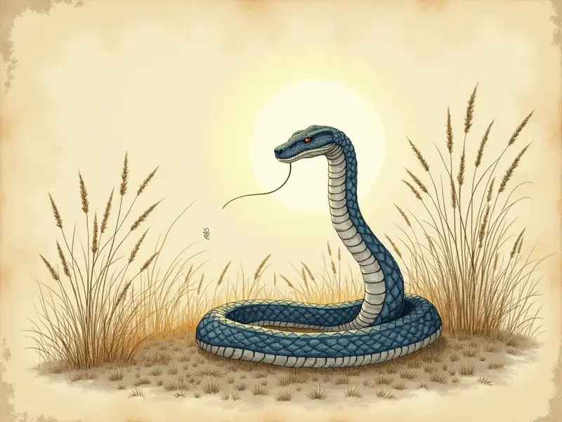 Ilustracja snu: wąż