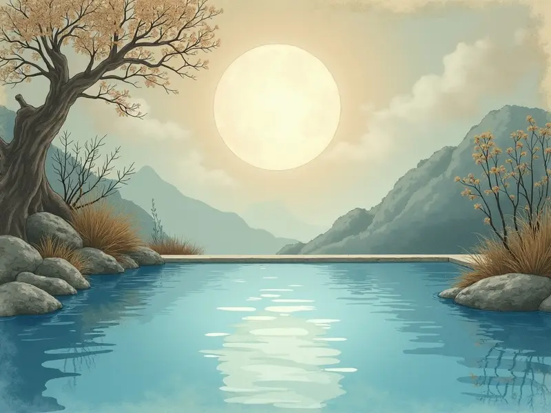 Ilustracja snu: woda