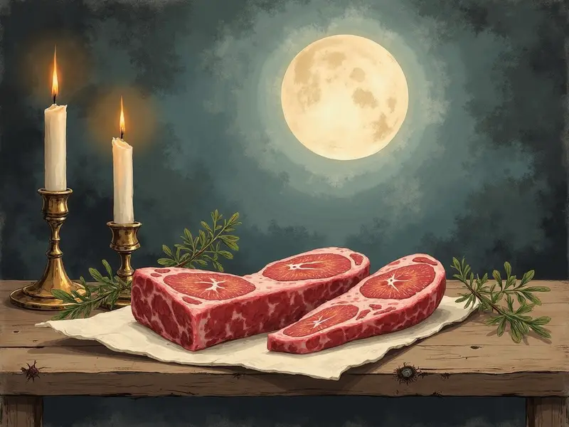 Ilustracja snu: wołowina