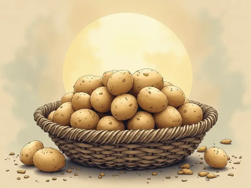 Ilustracja snu: ziemniaki