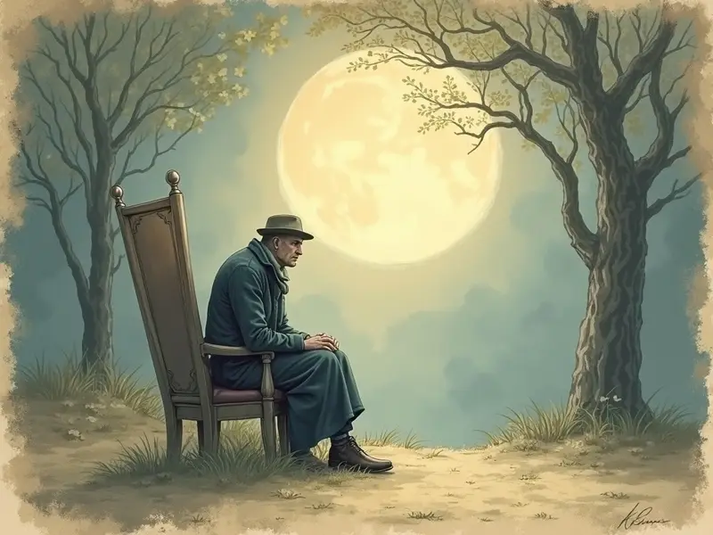 Ilustracja snu: zmarły