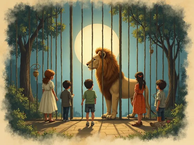 Ilustracja snu: zoo