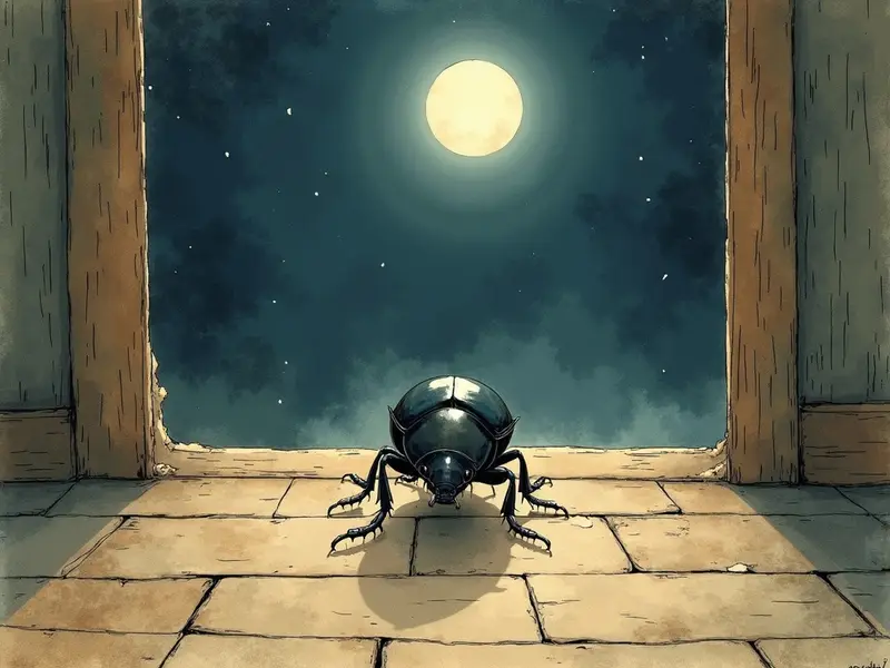 Ilustracja snu: żuk