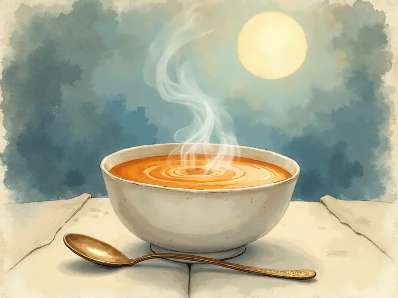 Ilustracja snu: zupa